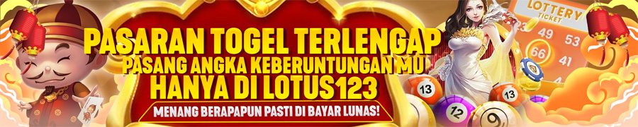 LOTUS123 bonus tambahan togel